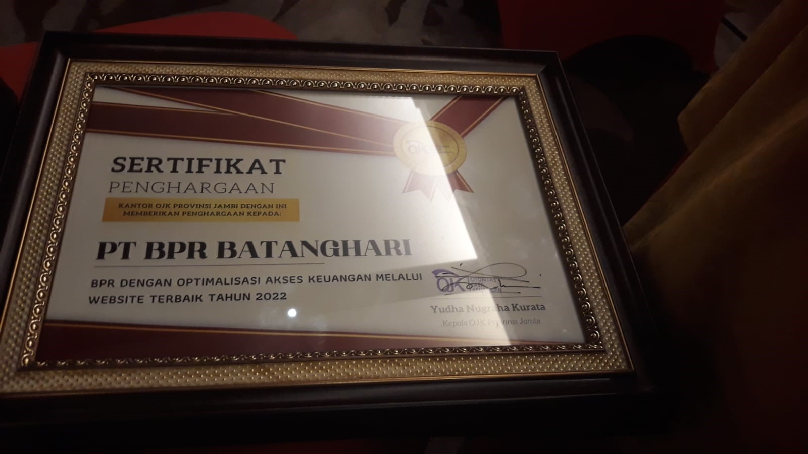 Optimalisasi Akses keuangan melalui webisite